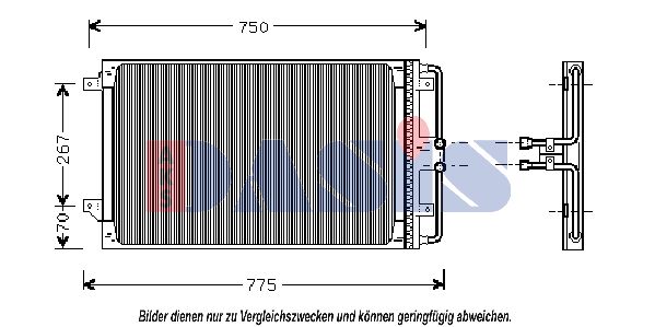 AKS DASIS Kondensaator,kliimaseade 522600N